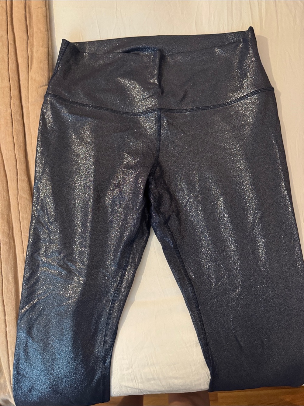NWOT lululemon athletica Shimmery Navy Leggings
